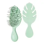 Wet Brush Go Green Mini Detangler, Green - Detangling Travel Hair Brush - Ult...