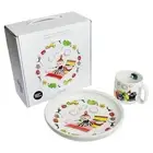Arabia Children's Tableware Set Chibi Mii Mug Plate Moomin 64-1180-100341-3
