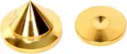 4 x Speaker Feet Spike Gold Plated Adjustable Stick on