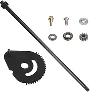 738-0919 617-04094 Steering Shaft w/ Bushing Kit Compatible with MTD Troy-Bilt Craftsman Lawn Mower 247288841 247288810 24728905 w/Steering Gear Bushing, Steering Rod Cap & Screw, Steering Shaft