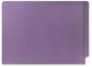 Smead End Tab File Folder 25410 - Letter - 8.50 X 11 - 0.75 Expansion - 100 / Box - 11 Pt. - Lavender - Sfi Compliance