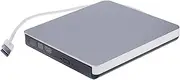 SaZaK USB 3.0 Ultra-Thin External Optical Drive CD-RW DVD-RW Writer Drive CD/DVD Player Portable DVD Recorder for Windows/Mac OS