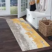 Carpet Runner Rug for Hallway Non Slip, Easy to Clean Bedroom Corridor Entryway, Rubber Backing Doormat Runner 60cm/70cm/80cm/100cm Wide(2.6ft×3.3ft/80×100cm)