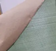 Brown Packaging Paper Reinforced Woven Fabric Tear Resistant 50m Material Strong