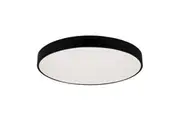 Orbis Tricolour LED Ceiling Light Black 50cm