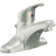 Moen CFG CA40712BN Cornerstone One-Handle Bathroom Centerset Faucet, Brushed