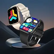 iMosi QX7 Smart Watch 1.85 inch Smartwatch Fitness Running Watch Bluetooth Temperature Monitoring Pedometer Call Reminder Compatible with Android iOS Women Men