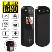 1080P Camcorder Mini Body Camera HD IPS Screen 270° Video DVR Sports DV 500mAh
