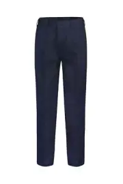 WORKCRAFT Heavyweight Cotton Drill Cargo Pants Navy