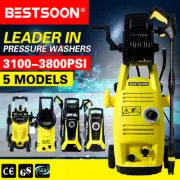 3200-3800PSI High Pressure Washer Cleaner Electric Water Pump Gurney Hose Bestso