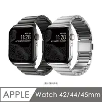 在飛比找PChome24h購物優惠-美國 NOMAD APPLE WATCH 不鏽鋼錶帶v2-4