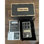 九成新 FRIEDMAN BE-OD OVERDRIVE 吉他效果器