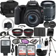 Canon Rebel SL3 Vlogger Kit:18-55mm Lens, 2x 64GB Card, Ring Light,Tripod + More