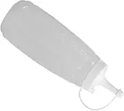 PEPLAYTAL Sauce Squeeze Bottle with Lid Condiment Dispenser for Ketchup Mustard and Salad Dressing Kitchen Accessory for Controlled Pouring and Easy Dispensing