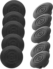 ERINGOGO 10pcs Side Skirt Decorative Cars Car Body Drain Plug Kit Splash Guards Mudguard Parts Automotive Plug Automobile Mudguard Automotive Drain Plugs Auto Hole Plug Black Plastic