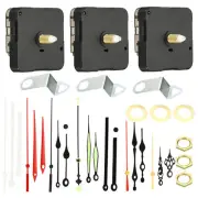 Clock Mechanism Replacement, 3Set Quartz Clock Mechanism DIY Wall Clock 1-668