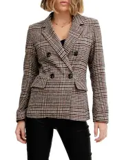 [Belle & Bloom] Piccadilly Plaid Blazer
