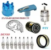 Tune Up Kit Filters Cap Wire Spark Plugs For DODGE W300 PICKUP V8 7.2L 1972-1974
