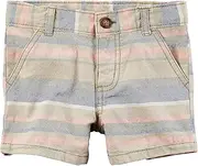 [Carter's] Baby Boys' Stripe Canvas Shorts