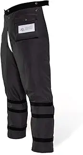 Chainsaw Chaps 8-layer Protective Apron Wrap Adjustable Chainsaw Pants/Chap for Loggers Forest Workers Class A