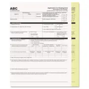 Pm Company Digital Carbonless Paper 8-1/2 x 11 Two-Part White/Canary 1250