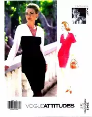 Vogue #2943 Misses Jacket & Skirt Sewing Pattern Sz 6-10 Tom & Linda Platt