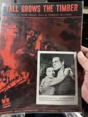 Movie sheet music THE FOREST RANGERS (Paulette Goddard)
