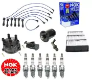 Tune Up Kit Filters,Cap,Rotor,NGK Wires+Iridium Plugs FOR Lexus GS300 93-97 (for: Lexus)