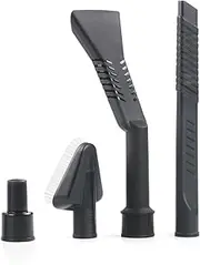 WORKSHOP Wet/Dry Vacs Vacuum Accessories WS17852A 1-7/8-Inch Shop Vacuum Car Detailing Kit for Wet/Dry Shop Vacuum, Black