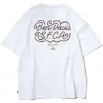 BEN DAVIS BDZ3-0007-02 RECYCLE COTTON PRINT TEE 抗菌防臭 短T (白色)