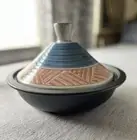 Tajine Donabe 11” Traditional Clay Pot Slow Cooker Moroccan Japan