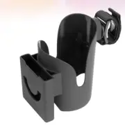 2 -in-1 Stroller Cup Holder Baby Trolley Bottle Shelf Water Rack