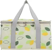 VILLFUL Foldable Insulated Picnic Basket Spacious Cooler Bag for Outdoor Activities Camping and Beach Trips Keeps Food and Drinks Fresh Convenient Collapsible Design