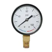 Interstate Pressure Gauge 0-160 PSI Free Shipping