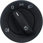 Headling Fog Lamp Switch Knob, for VW, for Golf, 5 6, for Jetta, 5 6, for Tiguan, for Caddy, for Passat, B6 Cc, for POLO, 1K0 941 431BB Headlamp Switch