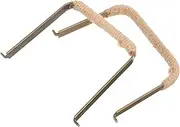 VINTORKY 2Pcs Ergonomic Teapot Handles Replacement Wear Resistant Kettle Grips with Premium Rope for Use for Home Tea Brewing and Kettle Restoration