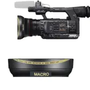 HD 32K WIDE ANGLE LENS + MACRO LENS FOR Panasonic AG-AC160A AVCCAM HD NO DISTORT