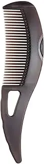 Comb for Dandruff Removal，Self-cleaning Scalp Care Massage Energy Plastic Wide Hollow Tooth Butto Comb for Scalp Exfoliation with Gua Sha Handle for Healthier Scalp (One Size, Count, 3)