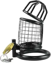 Sex Toys Stainless Steel Inverted Chastity Cage Chastity Lock Chastity Device Erection Ring Bondage Couple Lock Adult Toys Male Cage Beginner Cage Penis Cage