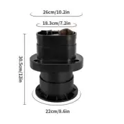 CAFEMASY Automatic Coffee Portafilter Cleaner Electric Cleaner For 58mm Portafil