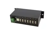 StarTech.com 7 Port Industrial USB 2.0 Multiport Hub ESD & 350W Surge Protection