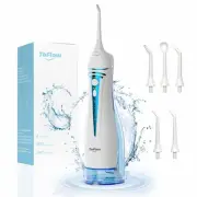 Water Dental Flosser Teeth Pick: 4 Modes Travel Portable Water Flosser, Recha...