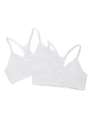 [Bonds] Super Stretchies Racer Crop 2 Pack in White