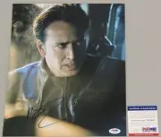 NICHOLAS CAGE 'National Treasure Hand Signed 11'x14' Photo PSA DNA BUY AUTHENTIC