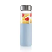 Tupperware Water Bottle Aquananda Glass Bottle Blue 550ml