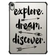 iPad Air 11-inch (M2/M3) iPad Impact Case EXPLORE DREAM DISCOVER