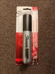 Sharpie 44101PP Magnum Permanent Marker, Chisel Tip, Black, 1-Count Xl