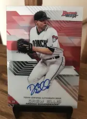 2017 Bowman’s Best DREW ELLIS Prospect Autograph #B17-DE Diamondbacks