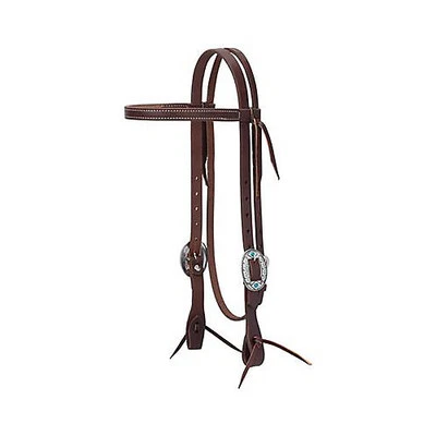 Weaver Leather Weaver Working Tack Feathers Browband Headstall