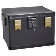 Honeywell Document Safes 1.06 Cu.Ft. Fire Resistant + Waterproof w/ Double Lock